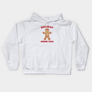 Holiday Baking Team Kids Hoodie